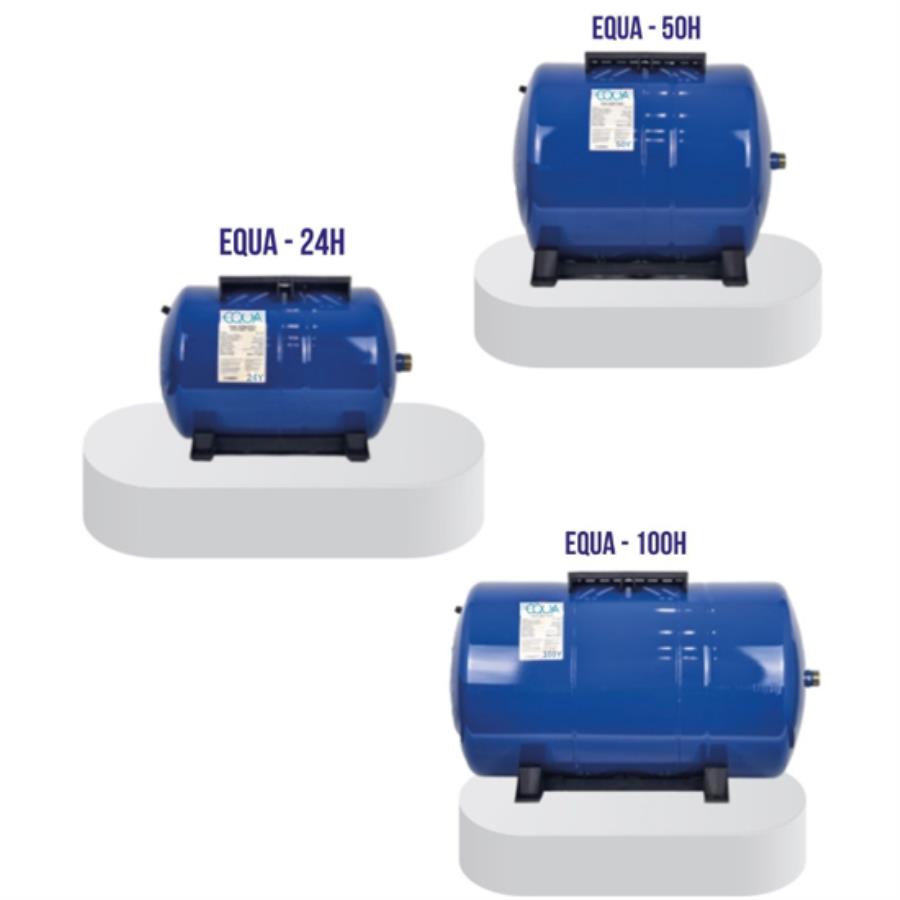 Horizontale Tankserie