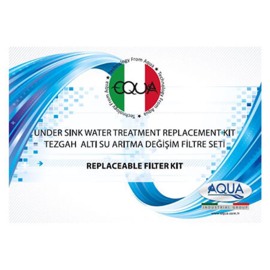 Venice Red 3er In-Line-Filterset