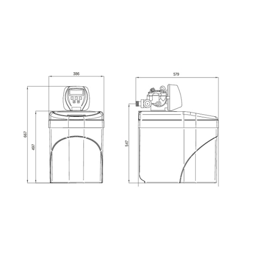 Wasserenthärtungsanlage Luxury