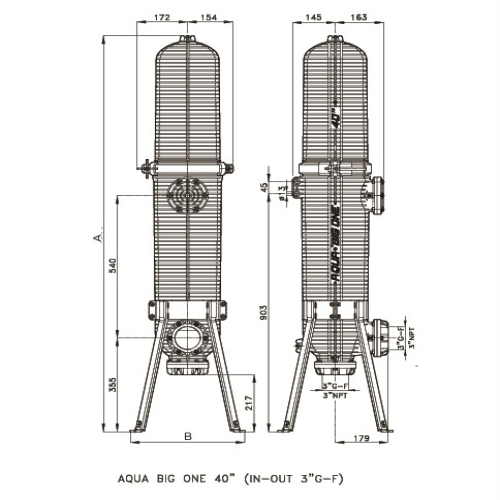 Big One Filtergehäuse
